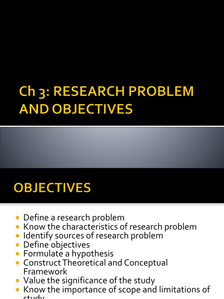 Research questions and objectives pdf picture
