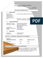 Plywood Material Safety Data Sheet For MR Plywood PDF