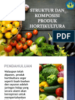 Struktur Dan Komposisi Produk Hortikultura