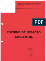 Estudio de Impacto Ambiental