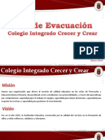Plan de Evacuacion, Colegio Integrado Crecer y Crear.pptx