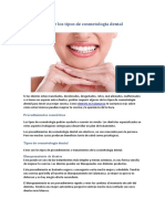 Conoce Los Tipos de Cosmetología Dental