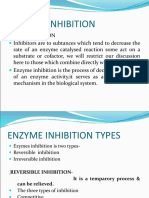 Enzyme Inhibition Types and Mechanisms