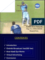 9.role of Electronics in Cricket