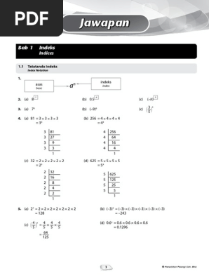 Skema Jawapan Maths Ting 3 Buku Latihan Mastery Kssm 2019 Pdf Pdf Business Nature