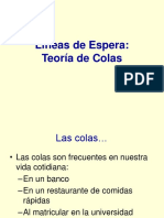 Líneas de Espera PDF