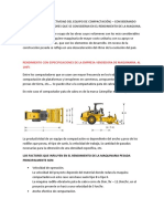 Factores que influyen en la productividad de una compactadora pata de cabra