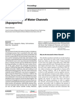 Lectura N1A - The Discovery of Water Channels - Aquaporins