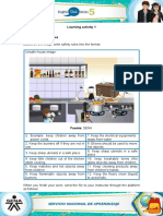 Learning Activity 1 Evidence: Safety Rules