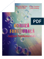 Analiza Functionala