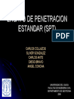 ensayo de penetracion estandar 