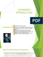 1 Economics - Introduction