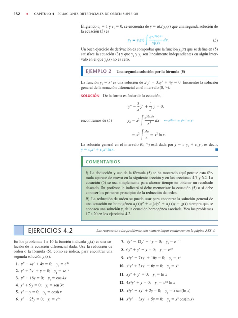 Tallereslibrozill Pdf Pdf Ecuaciones Diferenciales Ecuaciones