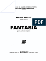 Fantasia For Guitar and Piano - Hans Haug