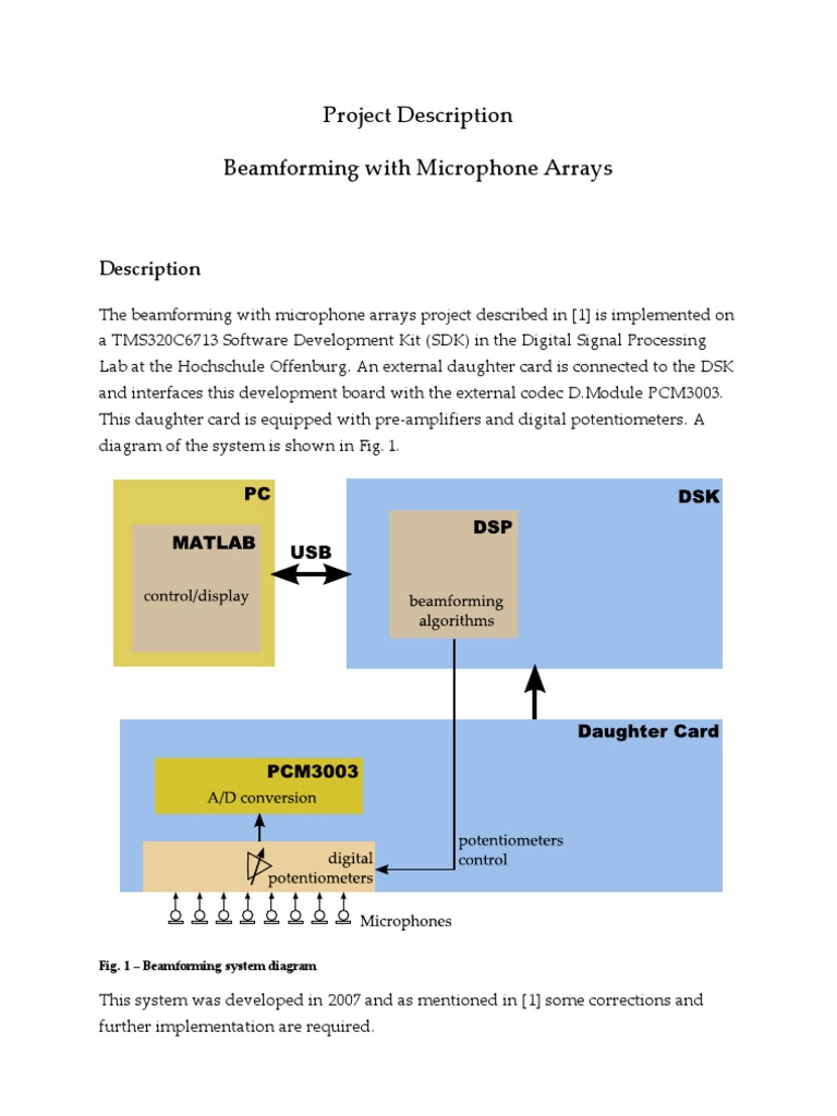 Project Description | PDF | Technology & Engineering