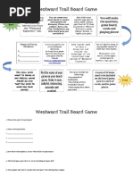 westward trail board game  1 