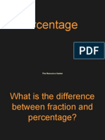 Percentage: The Resource Center