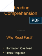 Reading Comprehension: The Resource Center