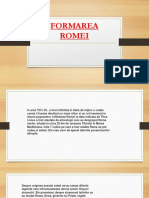 Formarea Romei-Proiect