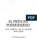 El príncipe populista: una lectura maquiavélica