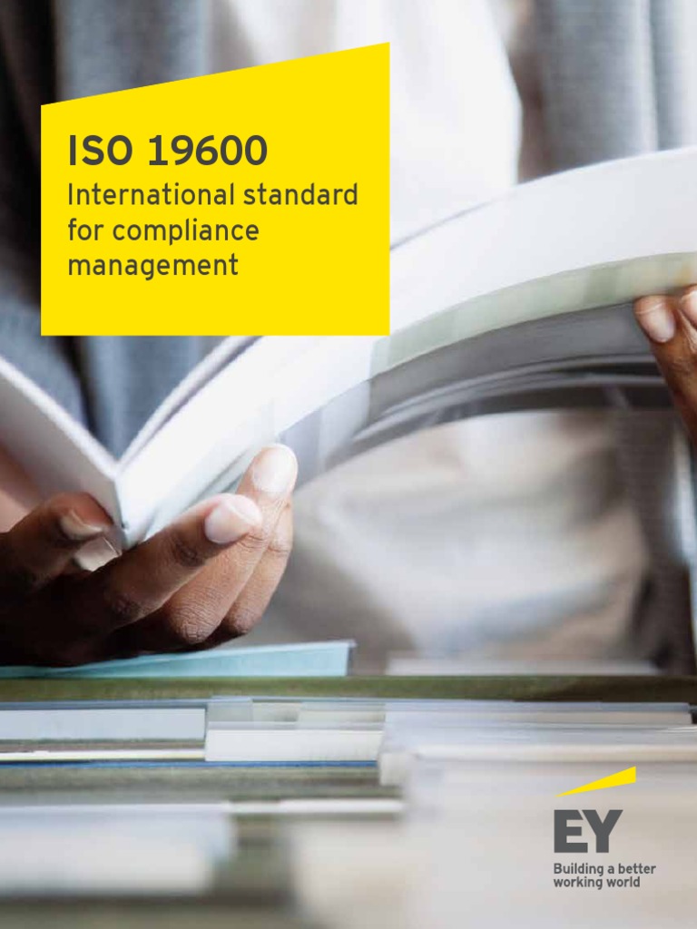 EY Iso 19600 International Standard For Compliance Management | PDF ...