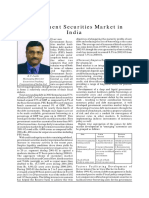 Government Securities Market in India: R.V.Joshi