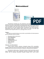 OBAT ANTIMIKROBA METRONIDAZOL