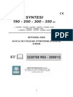 Manual de Utilizare Syntesi 190 250 300 350