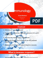 Immunology: Group Members