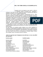 Desarrollo del lenguaje integral: una forma sencilla y natural