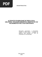 Prega Vocal Pré e Pós Cirurgia