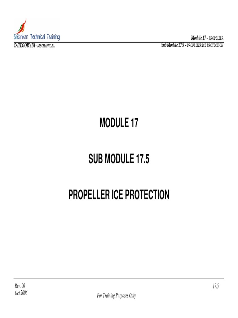 Propeller Ice Protection Systems Guide | PDF | Ice | Propeller