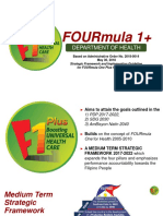 Fourmula 1+: Department of Health