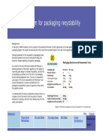 Design For Recyclability Scorecard - Morrisons