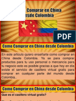 Como Comprar en China Desde Colombia - Casillero Virtual