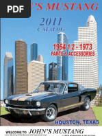 Download Johns Mustang 2011 Classic Ford Mustang Catalog by johnsmustangparts SN40353097 doc pdf