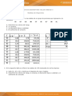 Taller Medidas de Dispersión