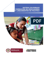 Formación de educadores Colombia