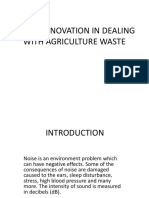 A NEW INNOVATION IN DEALING WITH AGRICULTURE WASTE PPT PRESESNTATIONpptx