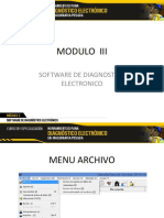 Modulo Iii: Software de Diagnostico Electronico