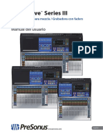 StudioLive Series III OwnersManual ES V4 05062018 PDF