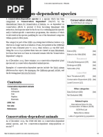 Iucn Categories | PDF | Endangered Species | Conservation