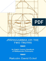 Jnanagarbha On The Two Truths - An Eight Century Handbook of Madhyamaka Philososphy-Motilal Banarsidass (1992)