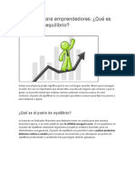 3- Economía para emprendedores. Qué es el punto de equilibrio.pdf