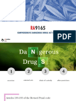 RA9165 Comprehensive Dangerous Drugs Act Overview