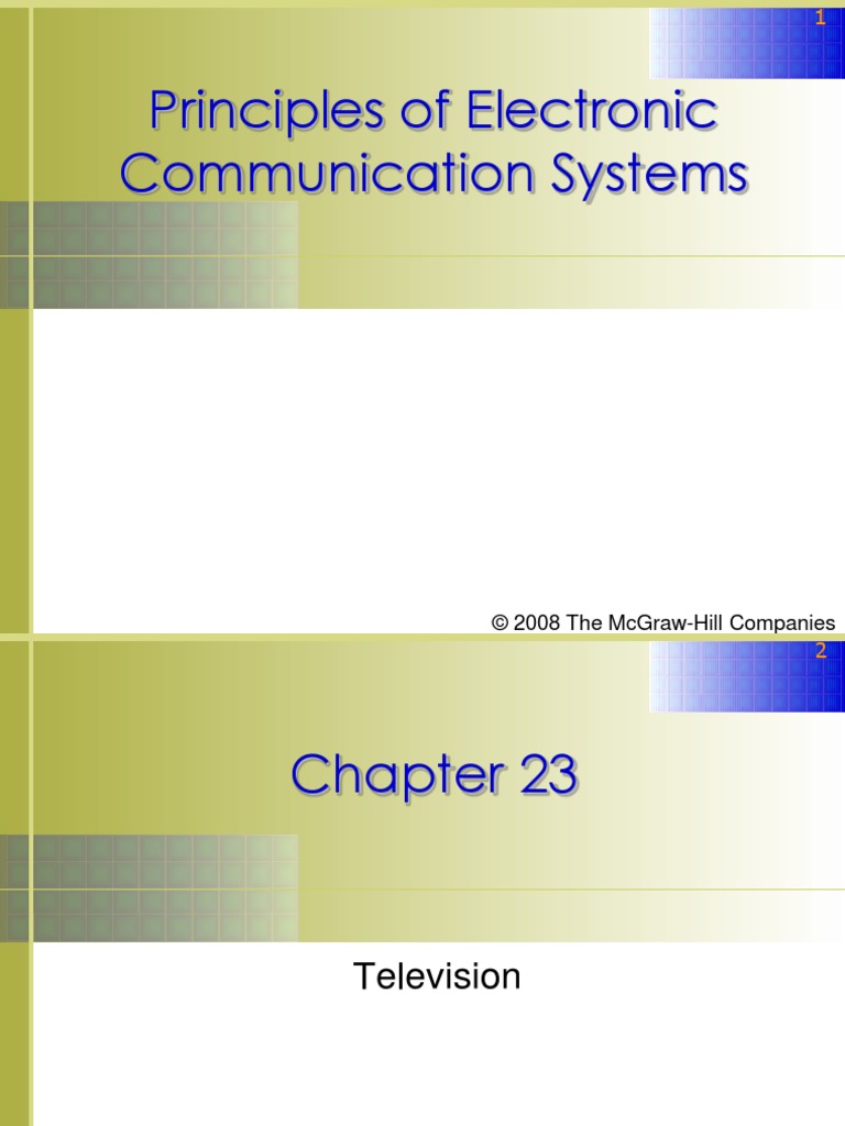 Principles of Electronic Communication Systems © 2008 The McgrawHill
