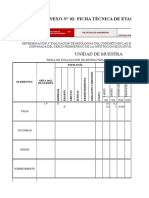 Ficha de Evaluación de Patología