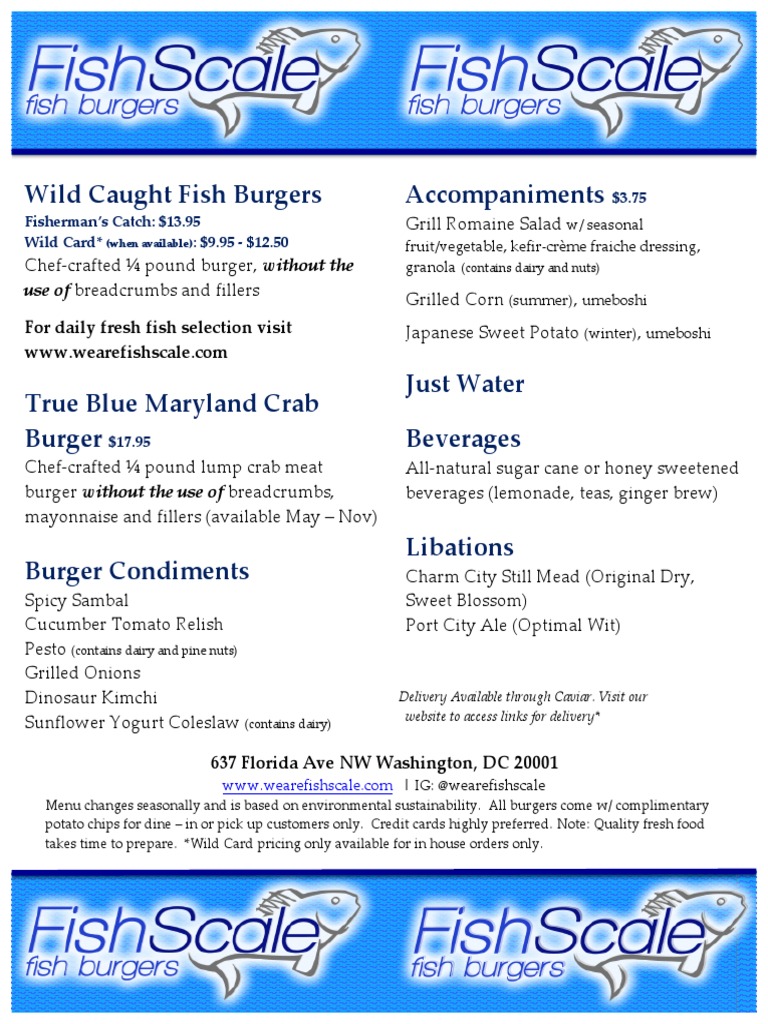 FishScale Menu 4.19 PDF