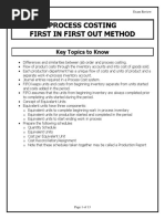 Process Costing FIFO ER PDF