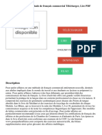 Pour Parler Affaires: Méthode de Français Commercial Télécharger, Lire PDF